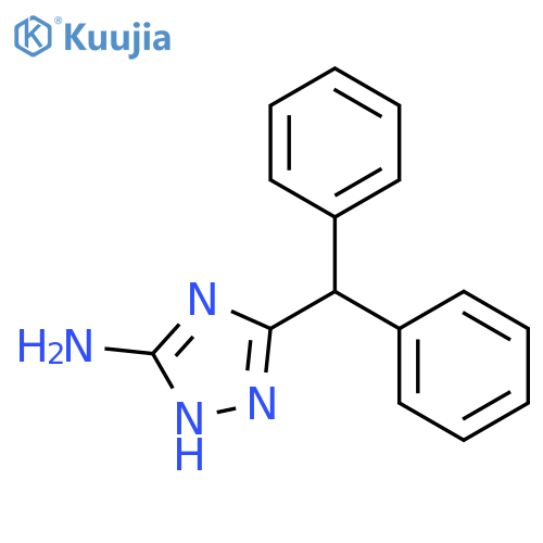 5-Benzhydryl-4h-1,2,4-Triazol-3-Amine structure