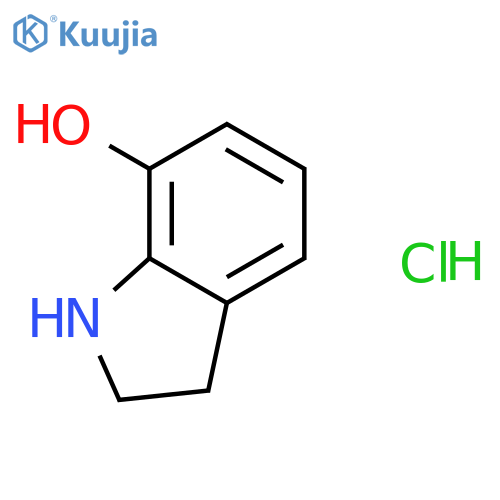 2,3-dihydro-1H-indol-7-ol hydrochloride structure