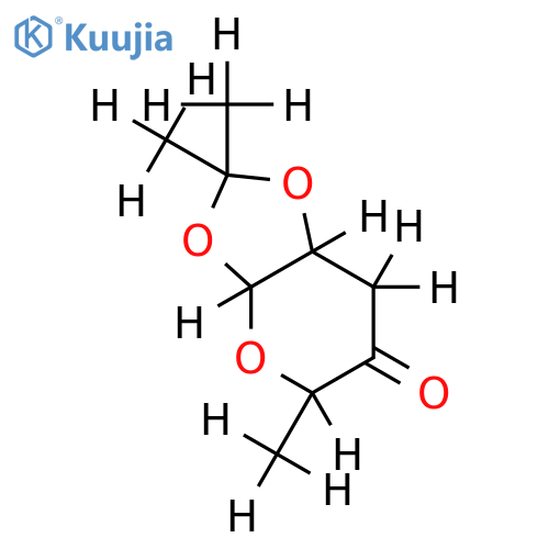 1, 2-O-Isopropylidene-3, 6-Dideoxy-erythro-hexopyranos-4-ulose structure