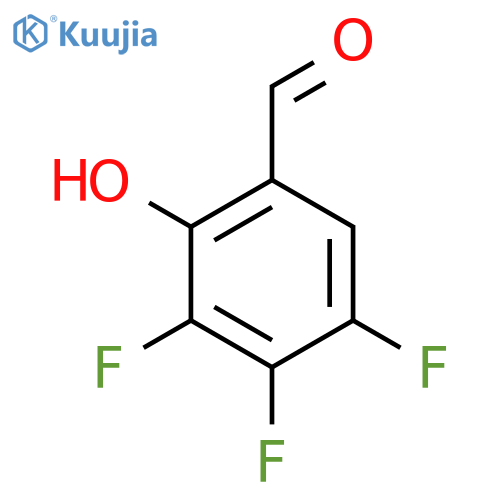 BENZALDEHYDE, 3,4,5-TRIFLUORO-2-HYDROXY- structure
