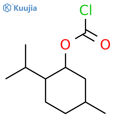 5-methyl-2-(propan-2-yl)cyclohexyl chloroformate structure