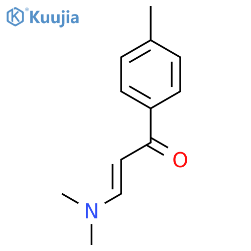 3-(dimethylamino)-1-(4-methylphenyl)prop-2-en-1-one structure