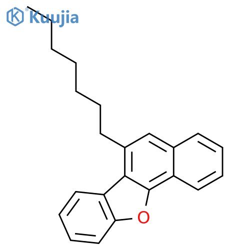 BENZO[B]NAPHTHO[2,1-D]FURAN, 6-HEPTYL- structure