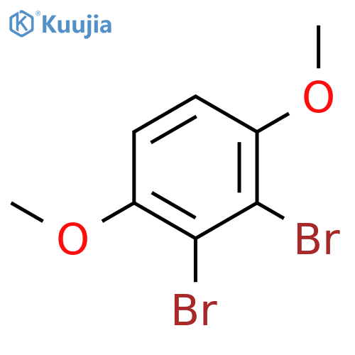 2,3-Dibromo-1,4-dimethoxybenzene structure