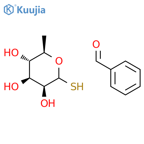 Phenyla-L-thiorhamnopyranoside structure
