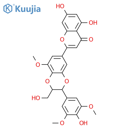 Hydnocarpin D; 5',5''-Dimethoxy structure