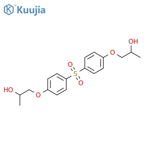 2-Propanol,1,1'-[sulfonylbis(4,1-phenyleneoxy)]bis- structure