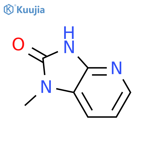 1,3-dihydro-1-methyl-2H-Imidazo[4,5-b]pyridin-2-one structure