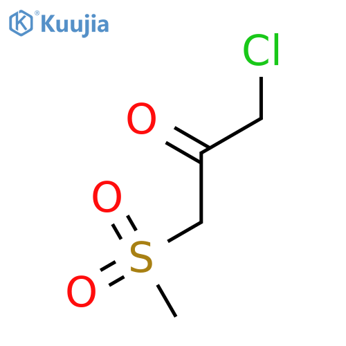 1-chloro-3-methanesulfonylpropan-2-one structure