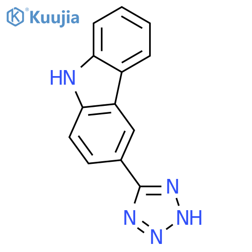 3-(1H-1,2,3,4-Tetrazol-5-yl)-9H-carbazole structure