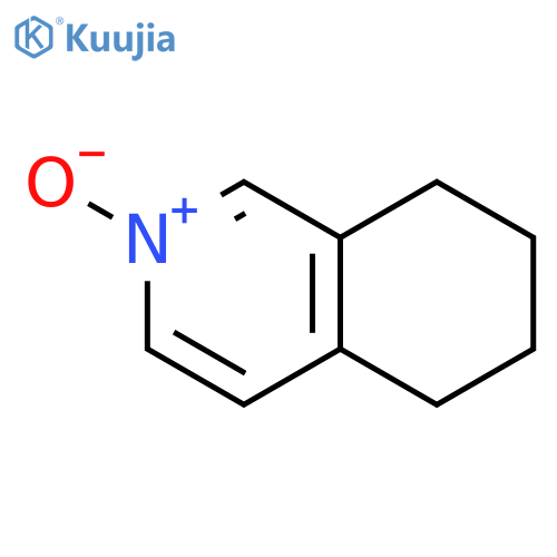Isoquinoline, 5,6,7,8-tetrahydro-, 2-oxide structure