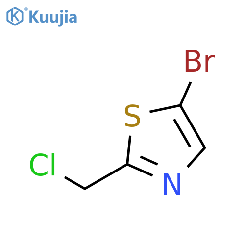 5-Bromo-2-(chloromethyl)thiazole structure