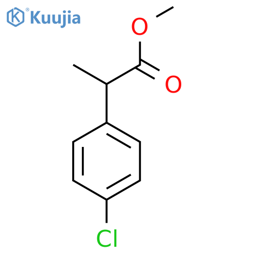 Methyl 4-Chloro-a-methyl-benzeneacetate structure