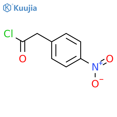 2-(4-nitrophenyl)acetyl chloride structure