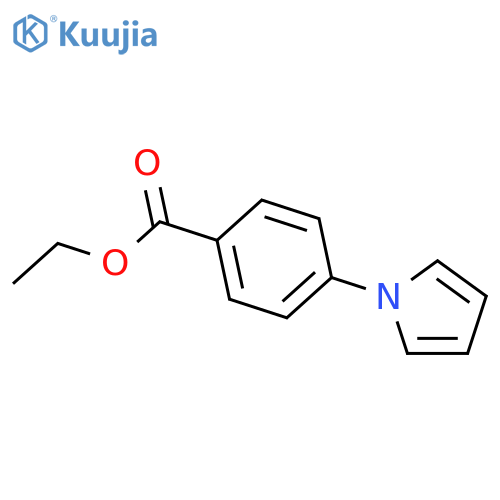 ETHYL 4-(1H-PYRROL-1-YL)BENZOATE structure