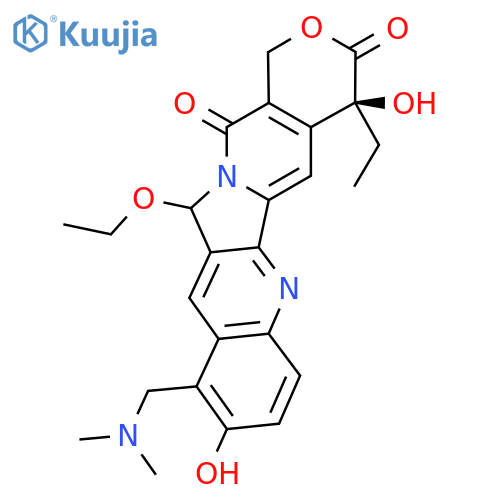 10-Hydroxy-9-[(diMethylaMino)Methyl]-5-ethoxy-(20S,5RS)-caMptothecin structure