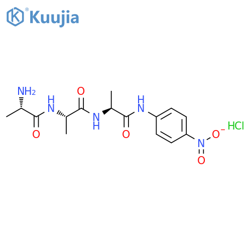 H-Ala-Ala-Ala-pNA·HCl structure