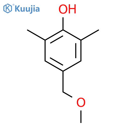 Phenol, 4-(methoxymethyl)-2,6-dimethyl- structure