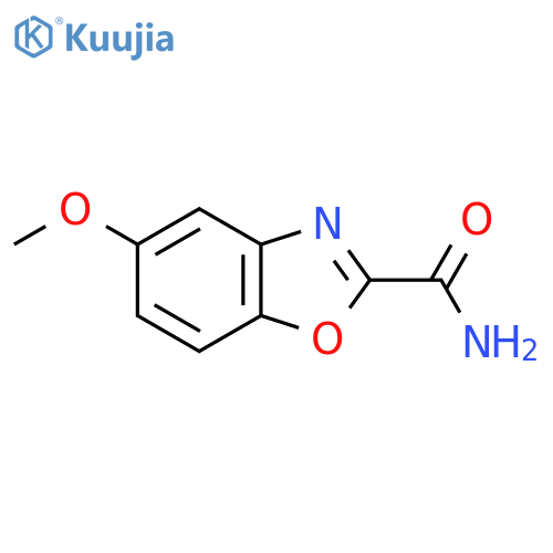 2-Benzoxazolecarboxamide, 5-methoxy- structure