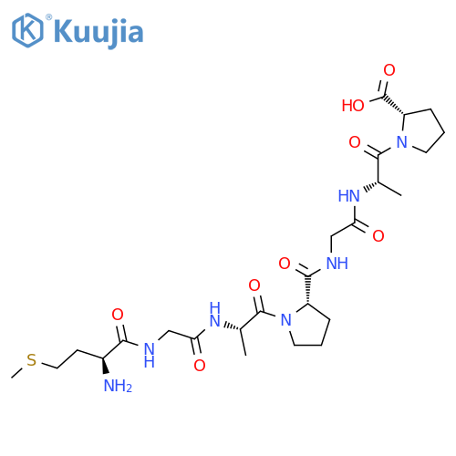 L-Proline, L-methionylglycyl-L-alanyl-L-prolylglycyl-L-alanyl- structure