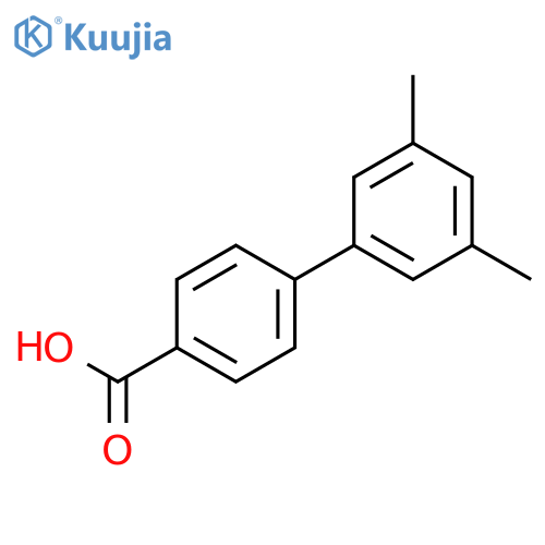 4-(3,5-Dimethylphenyl)benzoic acid structure