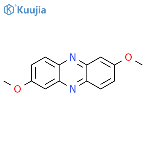 Phenazine, 2,7-dimethoxy- structure