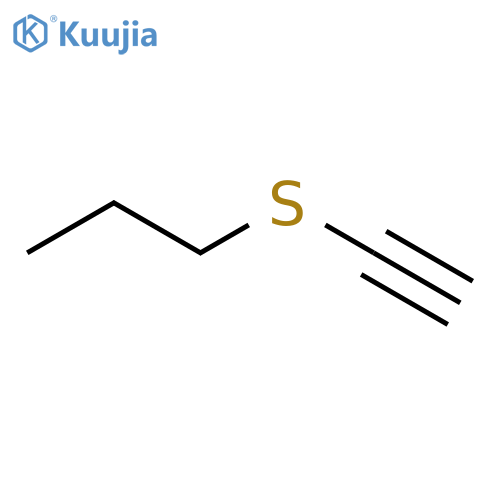 Propane, 1-(ethynylthio)- structure