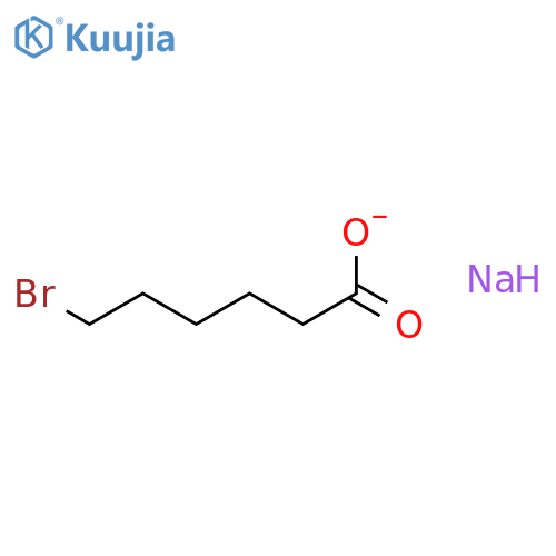 6-Bromohexanoic Acid Sodium Salt structure