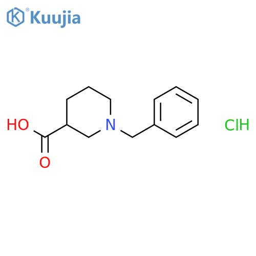 1-Benzylpiperidine-3-carboxylic Acid Hydrochloride structure