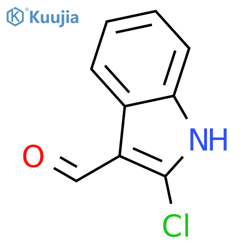 2-Chloro-1H-indole-3-carbaldehyde structure