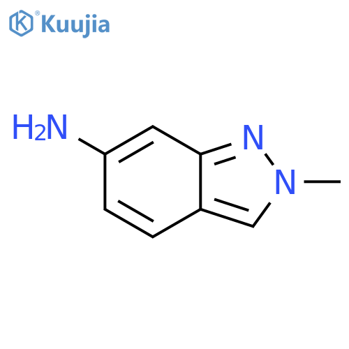 2-Methyl-2H-indazol-6-amine structure