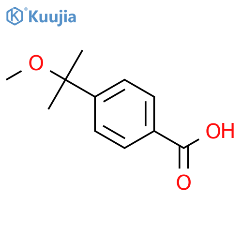 4-(2-Methoxypropan-2-yl)benzoic Acid structure