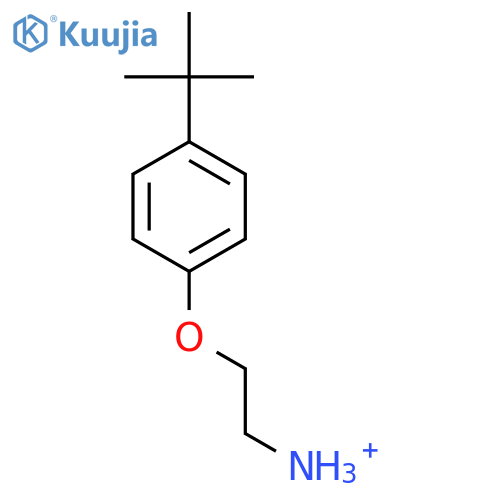 2-(4-tert-butylphenoxy)ethylamine hydrochloride structure