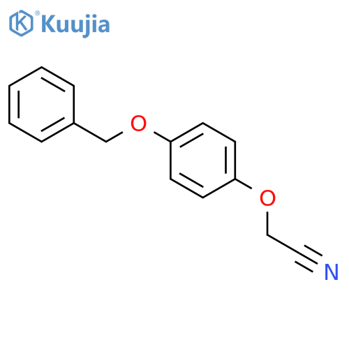 4-(Benzyloxy)phenoxyacetonitrile structure
