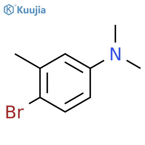 N,N-Dimethyl-4-bromo-3-methylaniline structure