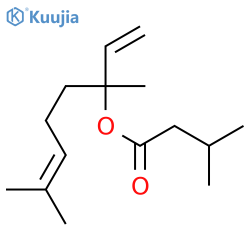 linalyl isovalerate structure