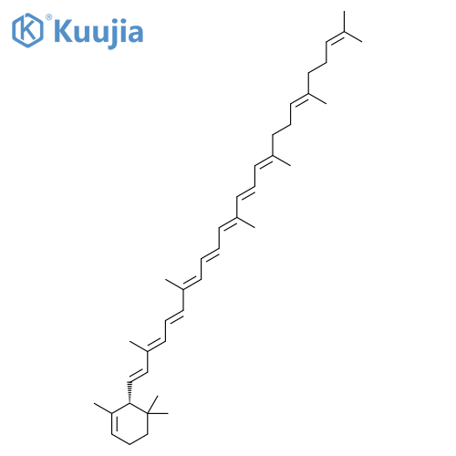 (6R)-epsilon,psi-carotene structure