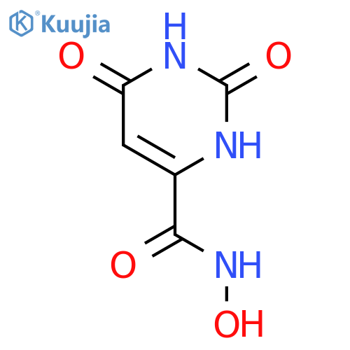 N-hydroxy-2,4-dioxo-1h-pyrimidine-6-carboxamide structure