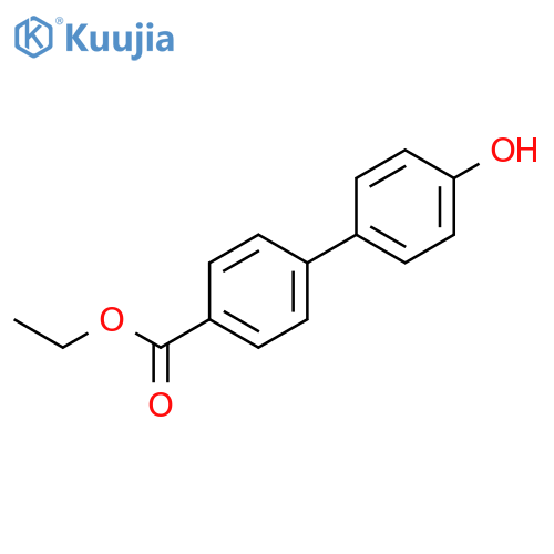 4-(4-Ethoxycarbonylphenyl)phenol structure