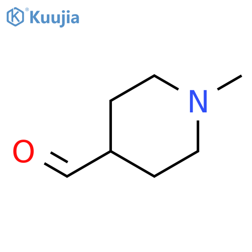 1-methylpiperidine-4-carbaldehyde structure