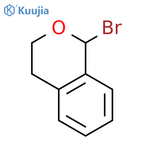 1H-2-Benzopyran, 1-bromo-3,4-dihydro- structure