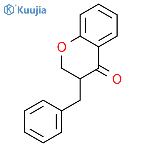 4H-1-Benzopyran-4-one, 2,3-dihydro-3-(phenylmethyl)- structure