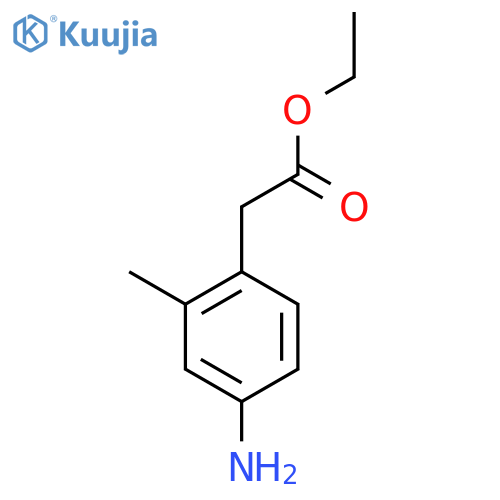 4-Amino-2-methyl-benzeneacetic Acid Ethyl Ester structure