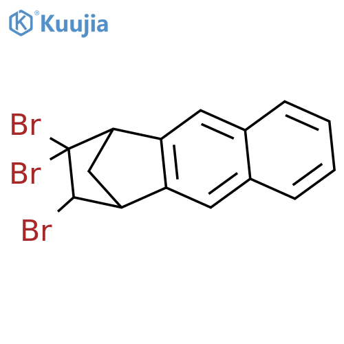 1,4-METHANOANTHRACENE, 2,2,3-TRIBROMO-1,2,3,4-TETRAHYDRO- structure