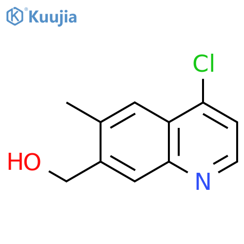 7-Quinolinemethanol, 4-chloro-6-methyl- structure