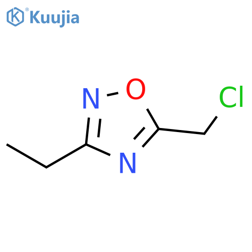 5-(Chloromethyl)-3-ethyl-1,2,4-oxadiazole structure