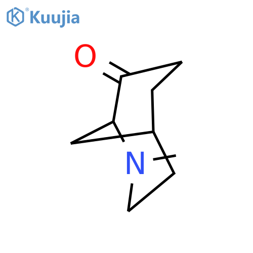 2-Azabicyclo[3.3.1]nonan-8-one, 2-methyl- structure