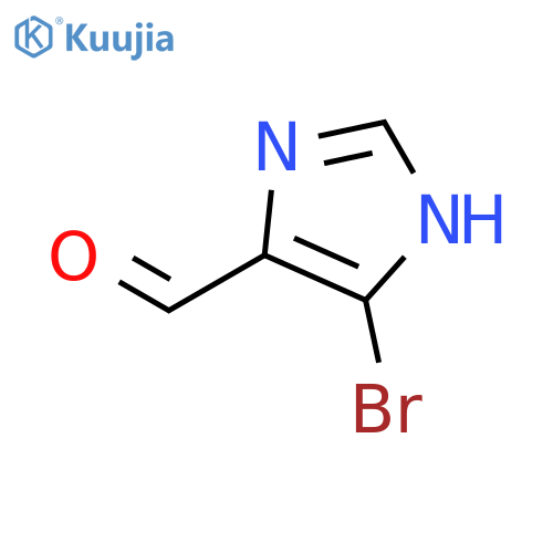4-bromo-1H-imidazole-5-carbaldehyde structure