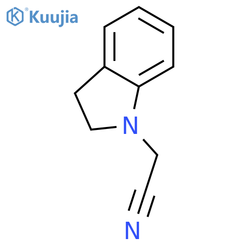 2-(2,3-dihydro-1H-indol-1-yl)acetonitrile structure