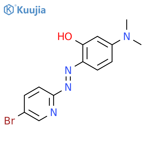 2-(5-Bromo-2-pyridylazo)-5-dimethylaminophenol structure